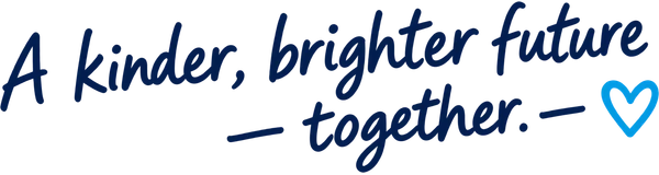 A kinder, brighter future — together.